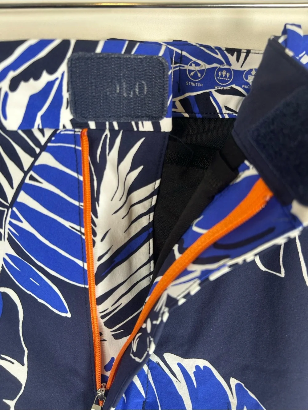 Men's Blue Tropical Parrot Swim Trunks